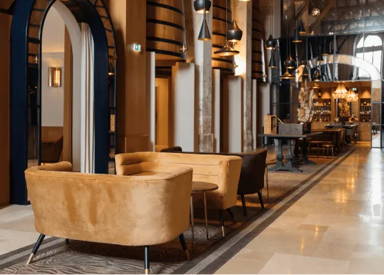 Salle de restaurant Hôtel Chais Monnet & Spa Cognac