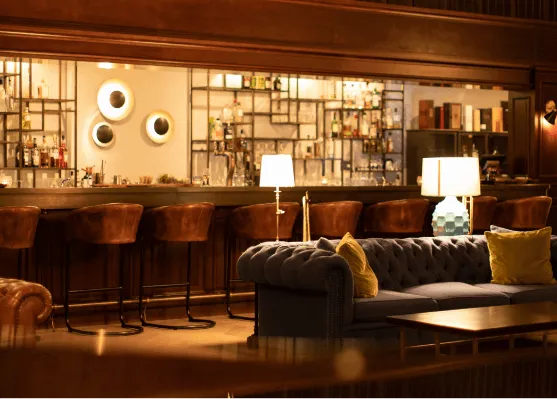 Espace bar Hôtel Chais Monnet & Spa Cognac