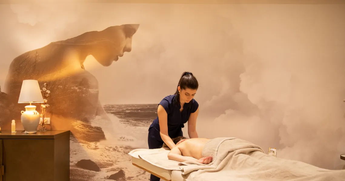 Salle de massage Hôtel Chais Monnet & Spa Cognac