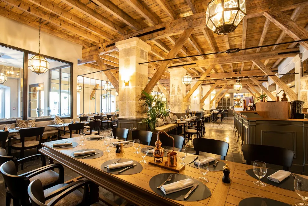 Restaurant la distillerie Hotel Chais Monnet & Spa Cognac