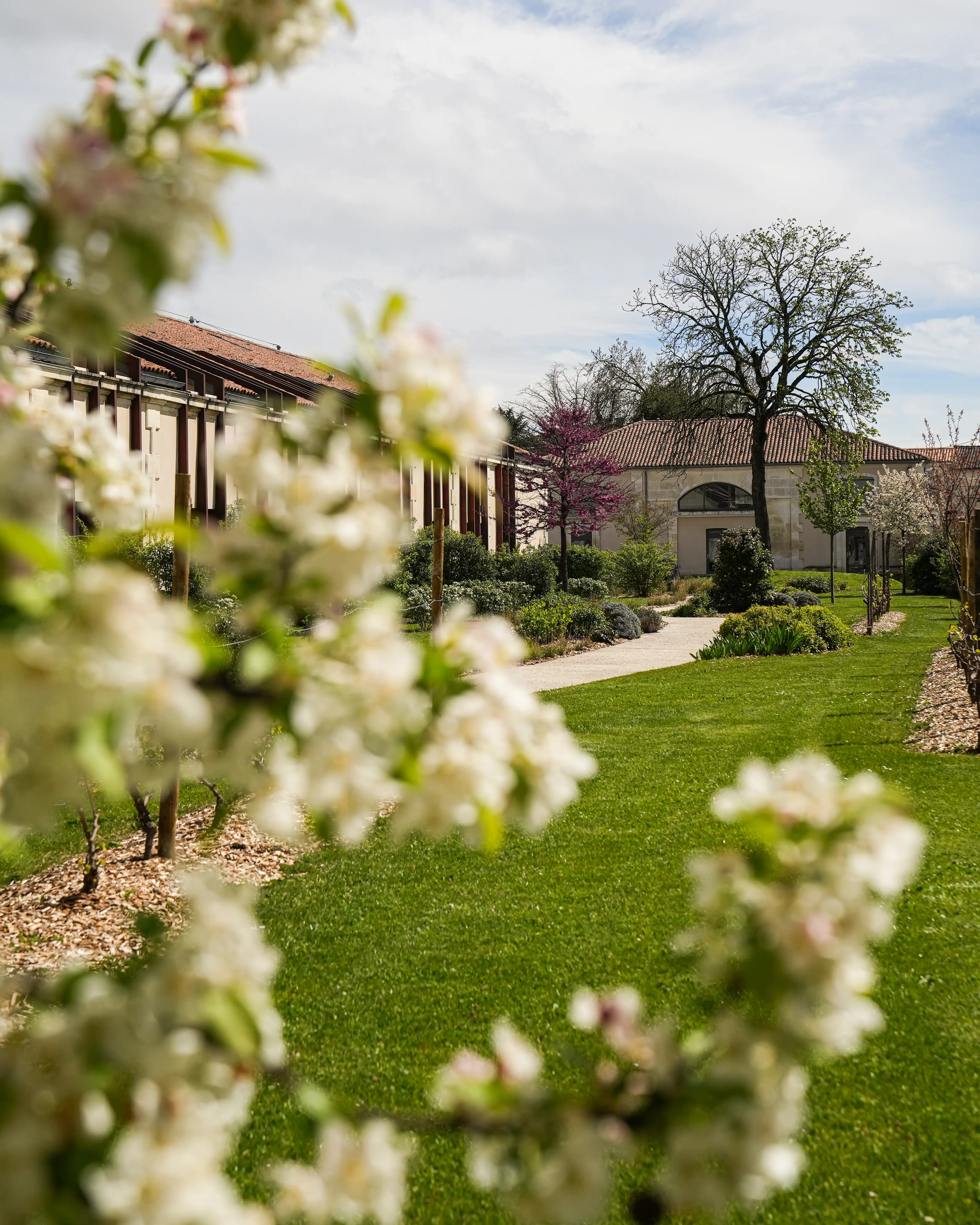 Printemps extérieur Hôtel Chais Monnet & Spa