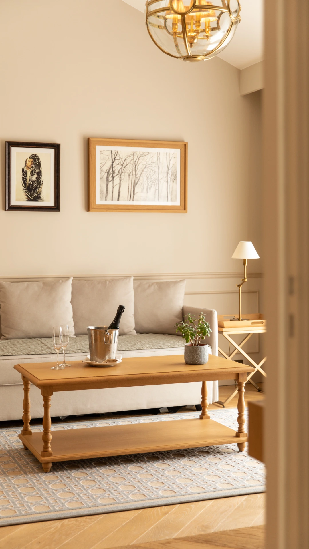 Bedside lamp Hotel Chais Monnet & Spa Cognac
