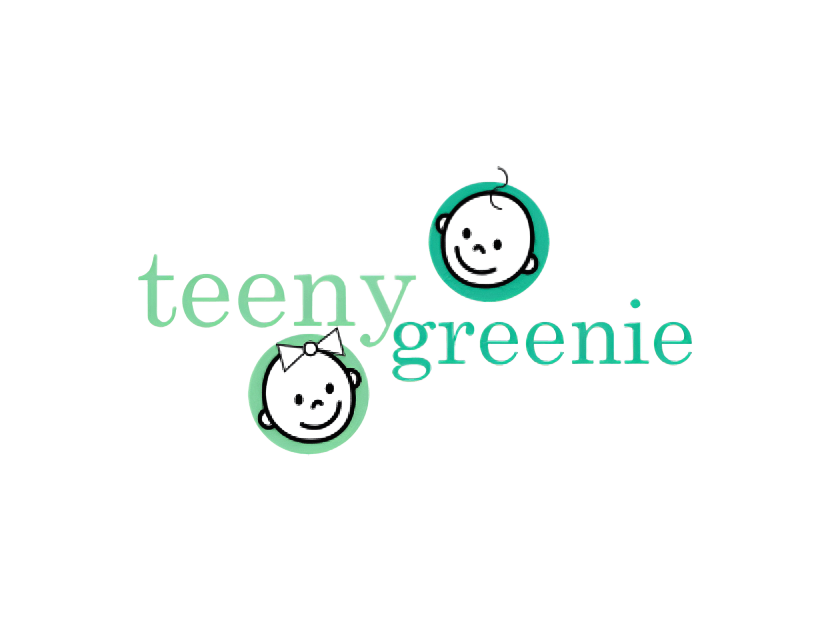 A logo for teeny greenie.