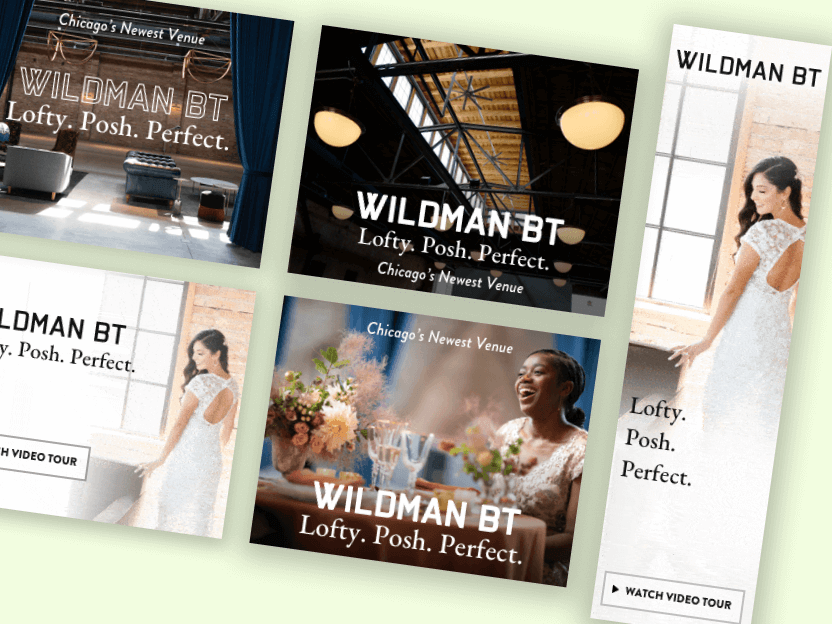 A set of banners for a WildmanBT.