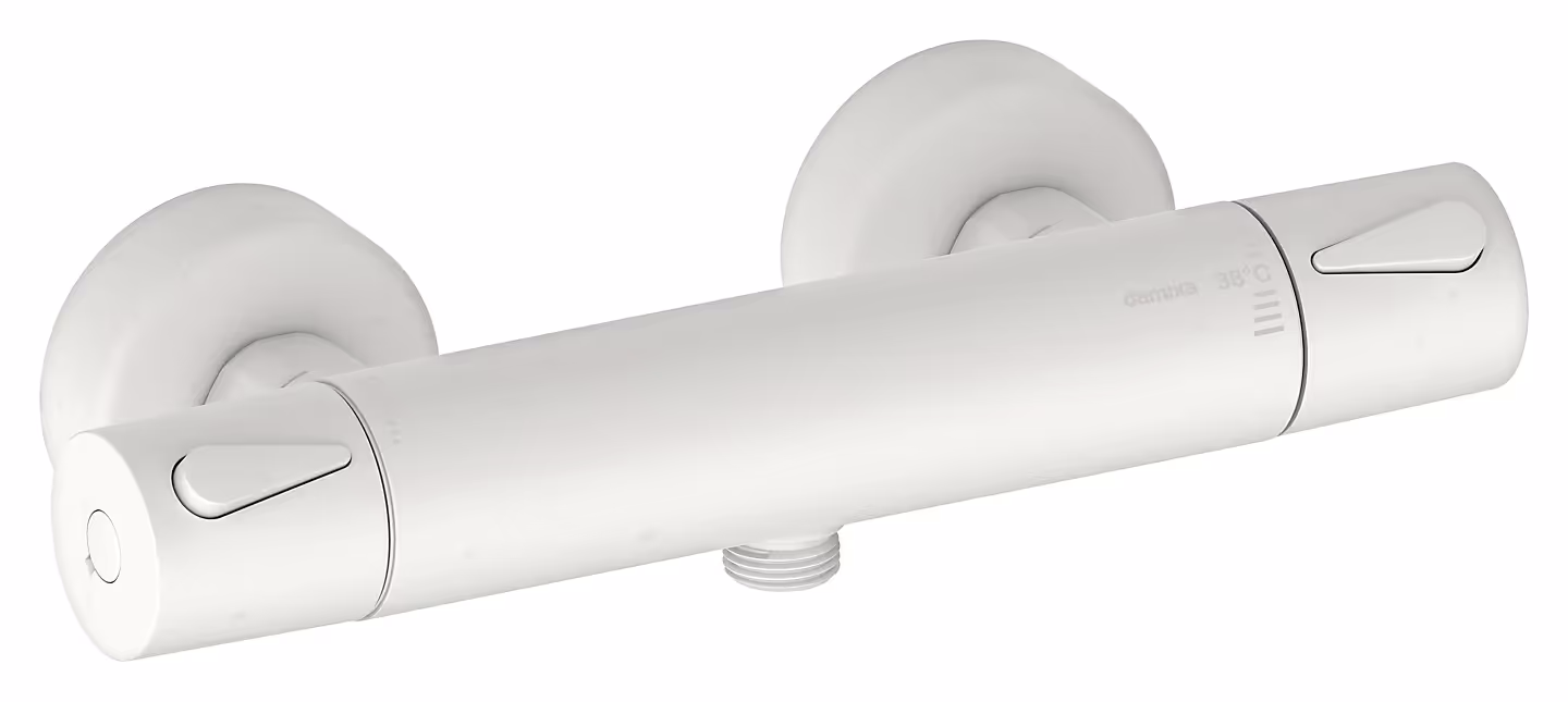 Damixa Silhouet TMC termostatarmatur 1/2'' studs ned, rosetter & excentrikker Varenummer: 722157110