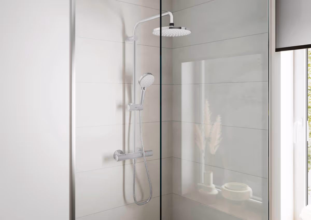 Hansgrohe Vernis Blend Showerpipe EcoSmart Varenummer: 722361814