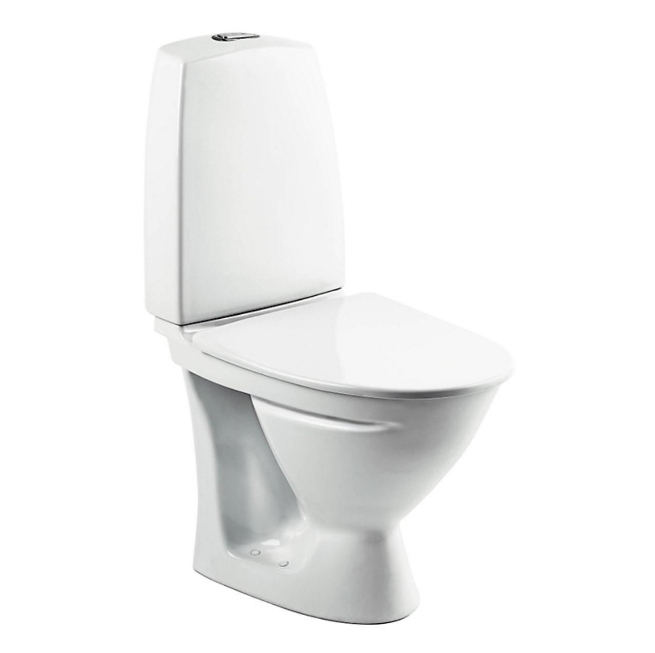 Ifö Sign toilet 6832 Hvid Universallås kort model (P-lås) Varenummer: 601012200