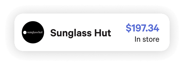 sunglass hut purchase