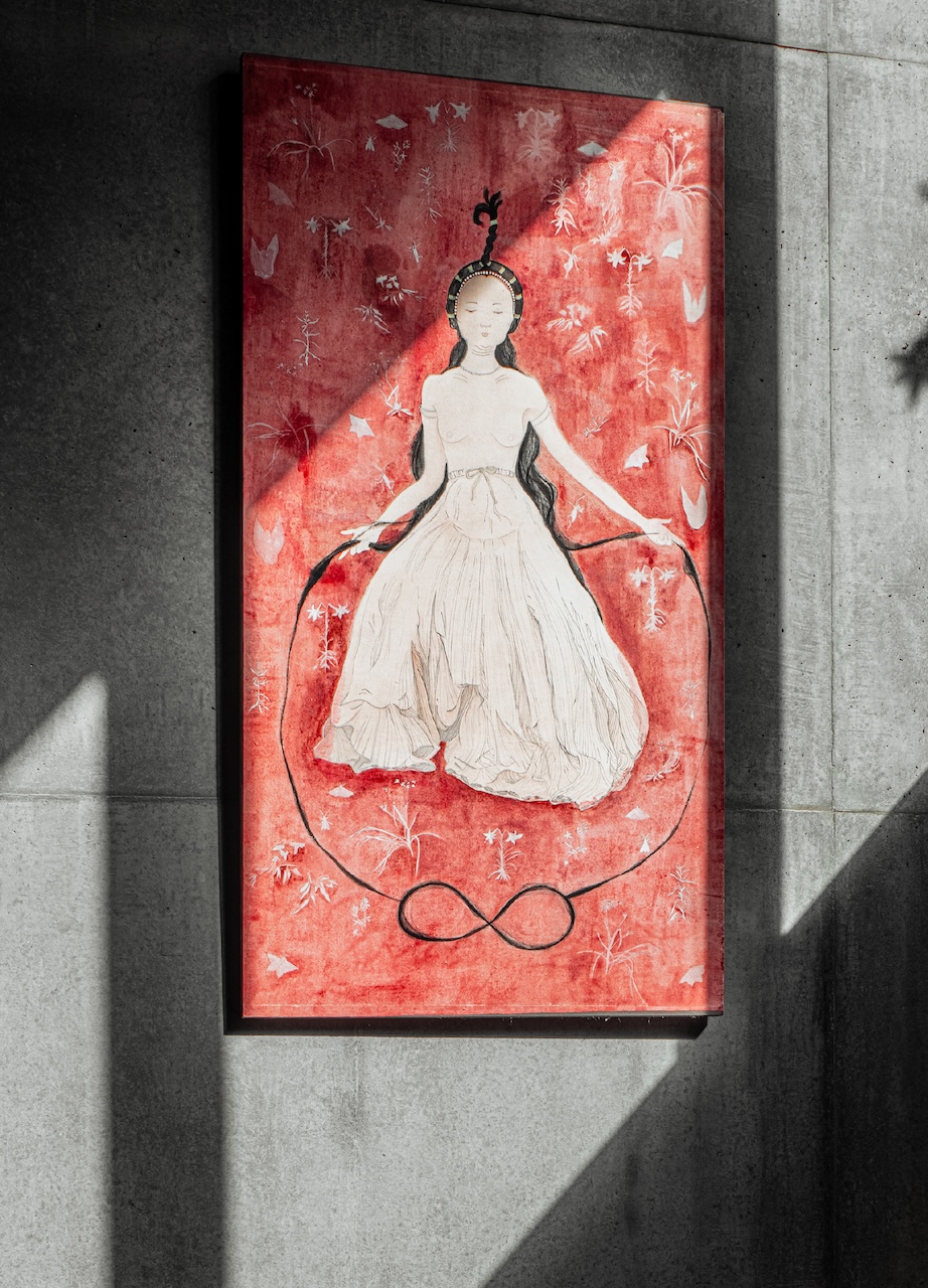 《夢與修羅 Asura in Dreams》盧芛個展於襲園美術館登場——母親也曾是女孩，她有感覺、有私慾，也會戰鬥。