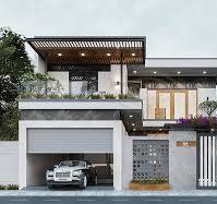 Mẫu Nhà Villa 2 Tầng Hiện Đại Cùng Công Năng Tiện Nghi