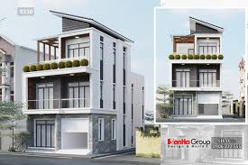 Mẫu nhà phố 3 tầng phong cách hiện đại 85m2 - NOD 0230 - SHAC