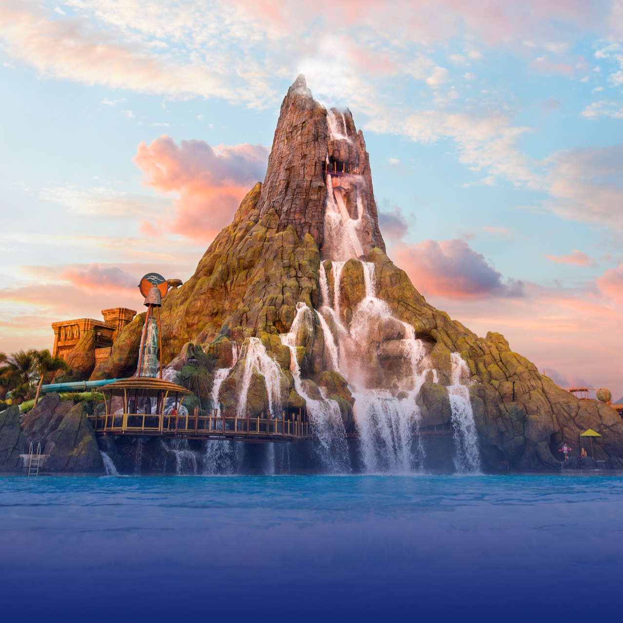 Universal Volcano Bay official park photograph
