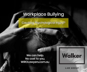 Workplace Bullying Psychological Injury Wiro Lawyers Sydney