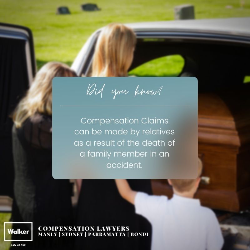 compensation claims by family death lawyer sydney