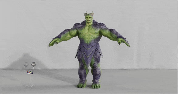 Hulk animation