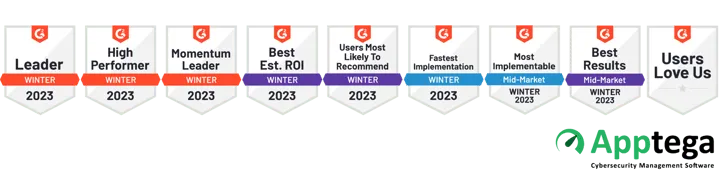 G2 Winter 2022 Badges