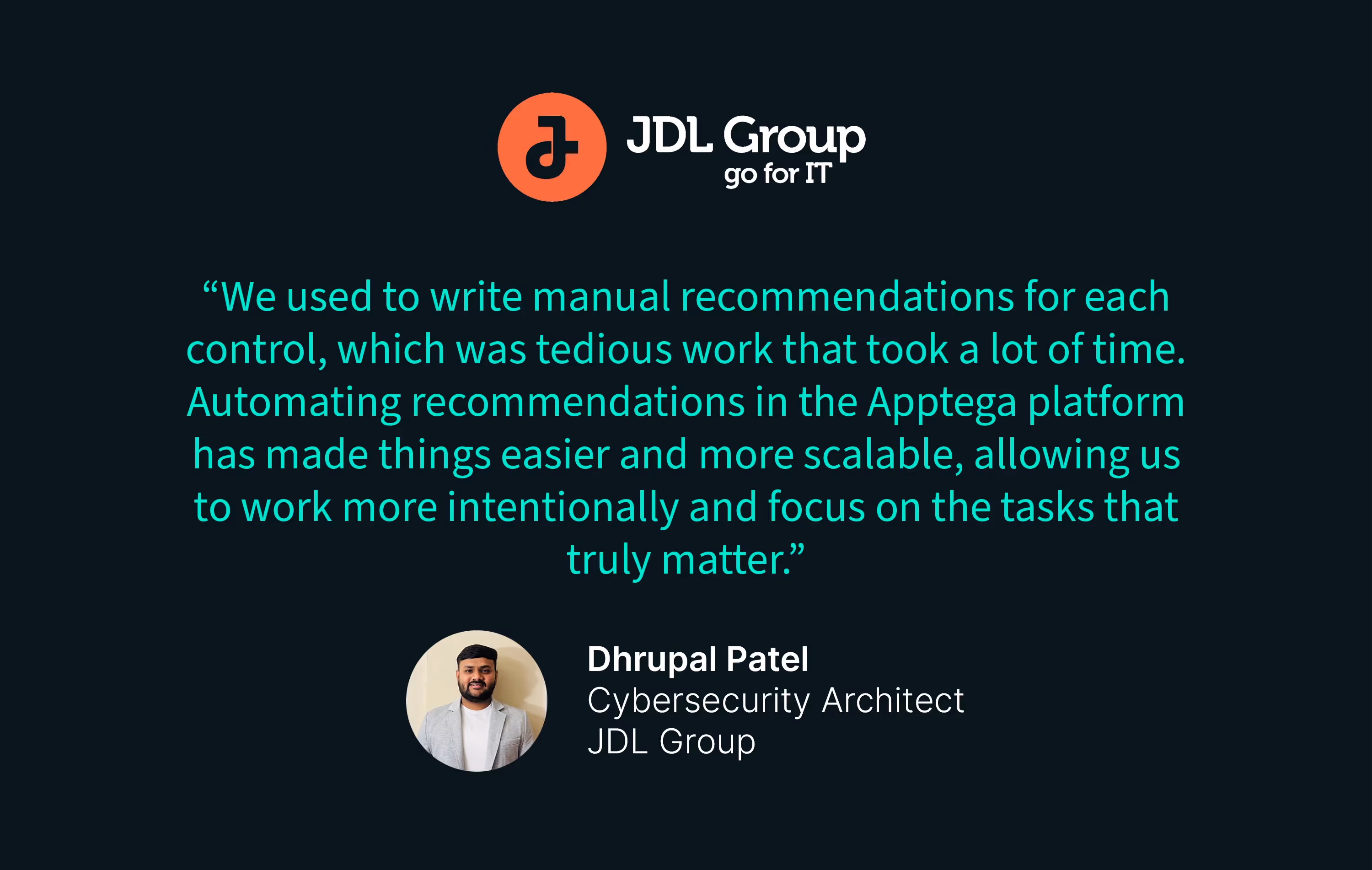 Quote  - Dhrupal Patel