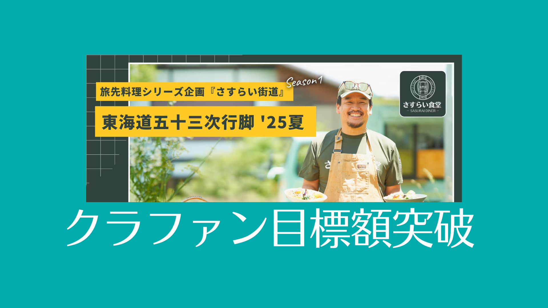 【クラファン目標額突破!!】ネクストゴール53万円に設定
