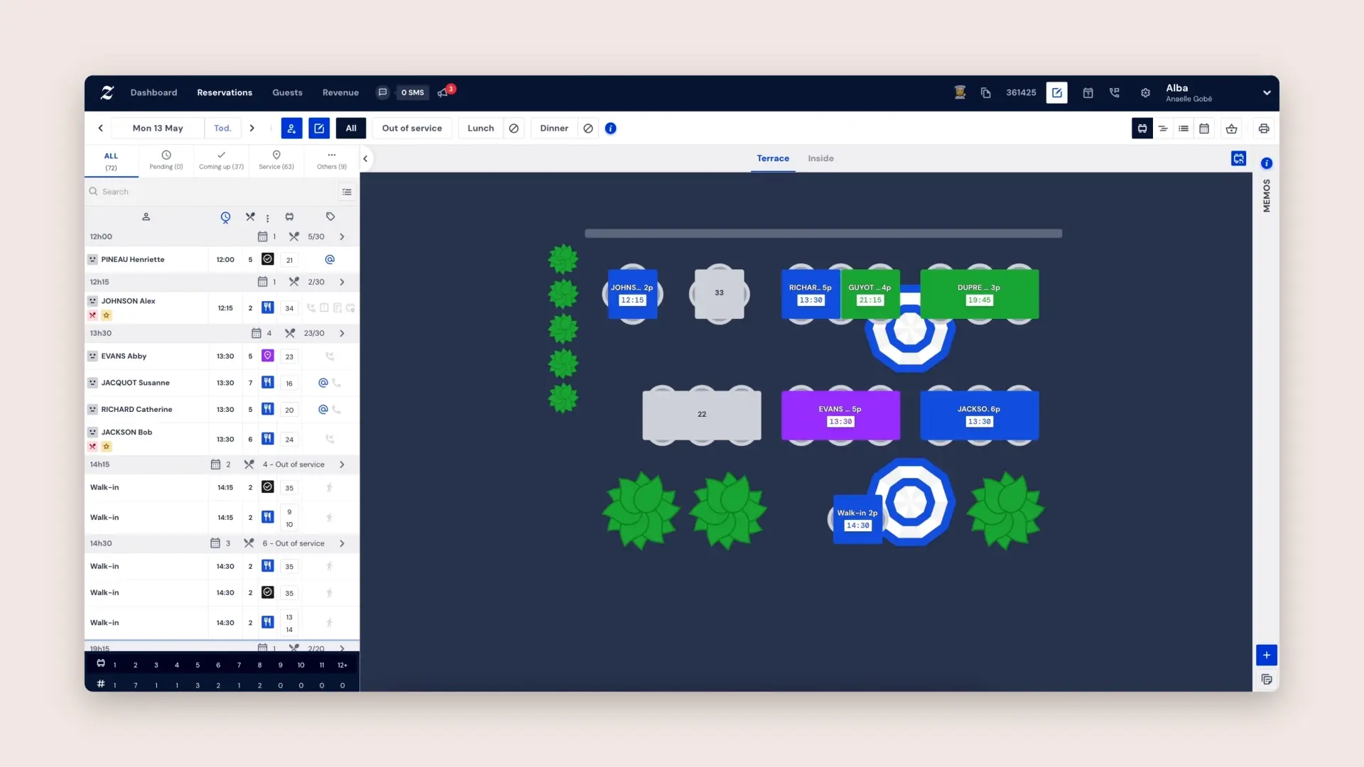 Product demo: digital seating plan, how can you can effectively manage reservations, adapt to guest preferences and enhance table turnover.