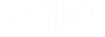 Bold white uppercase letters spelling 'BAMBOU' on a black background.