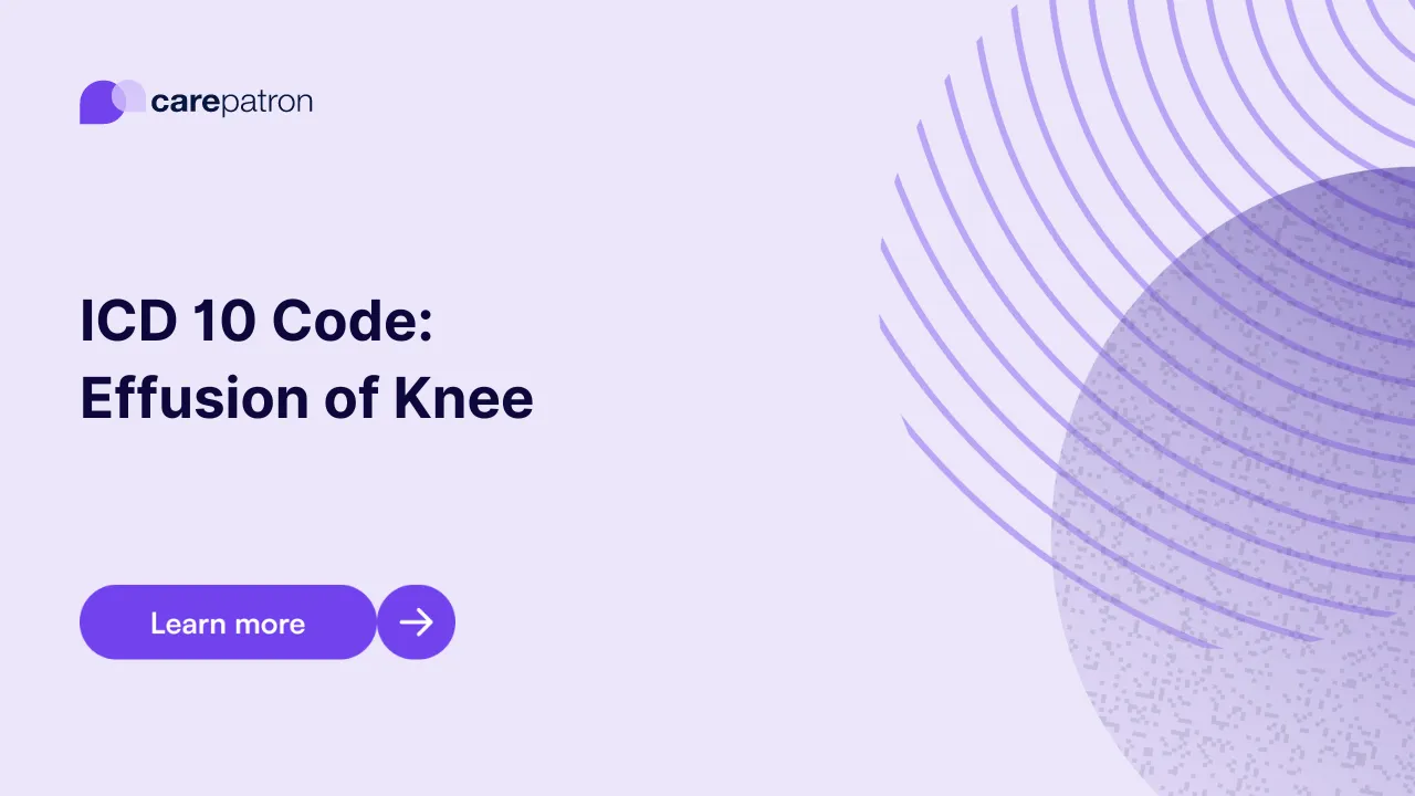 Effusion of Knee ICD-10-CM Codes | 2023