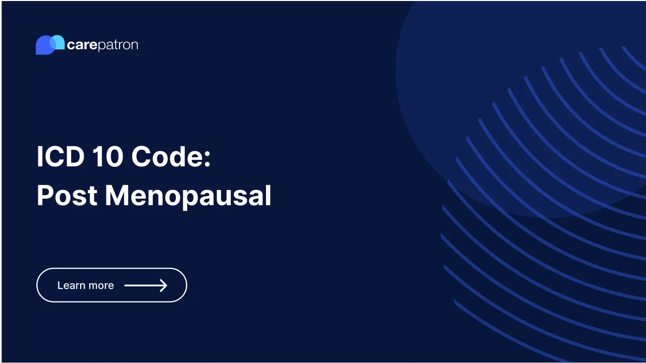 Post Menopausal ICD-10-CM Codes | 2023