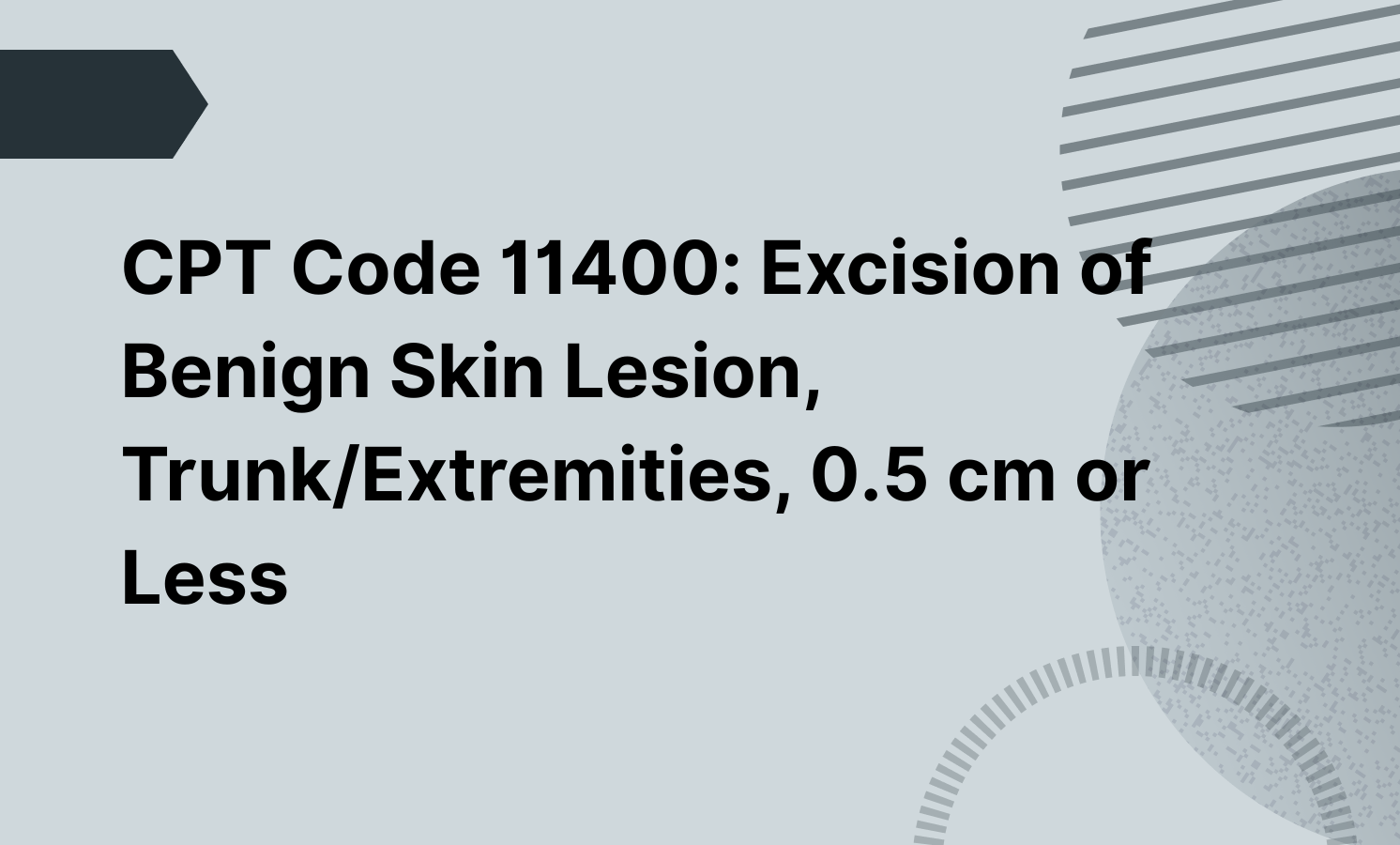 CPT code 11400 image