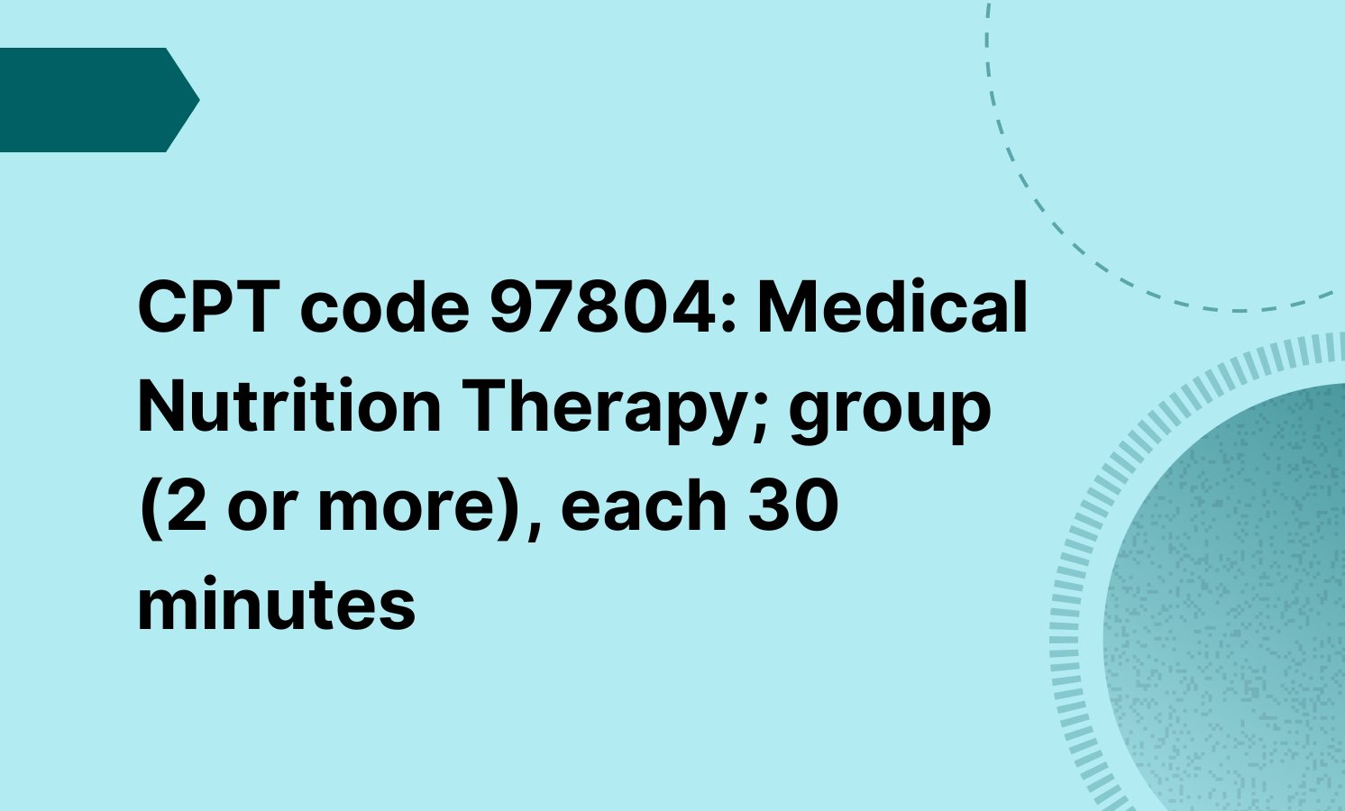 CPT code 97804