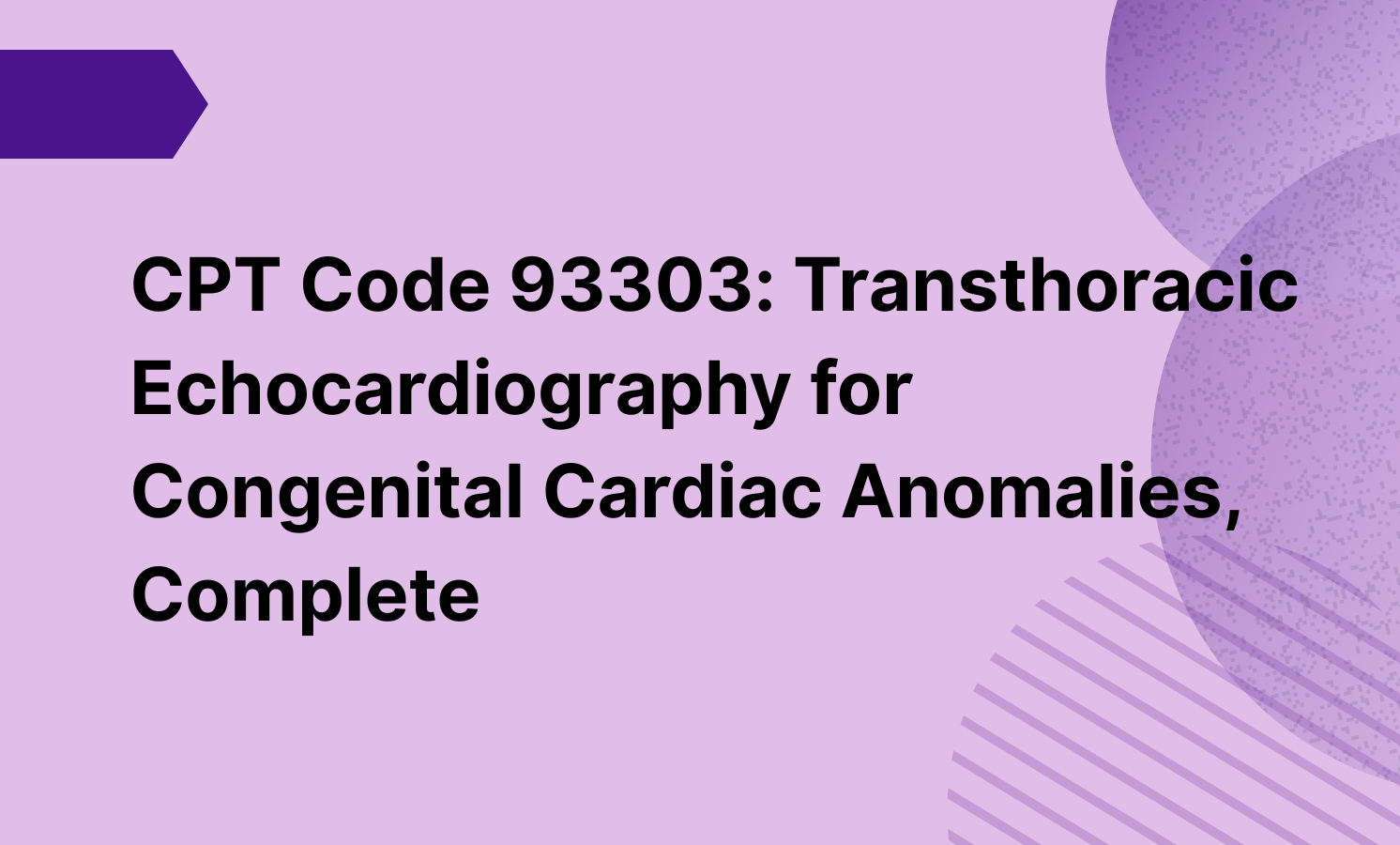 CPT code 93303