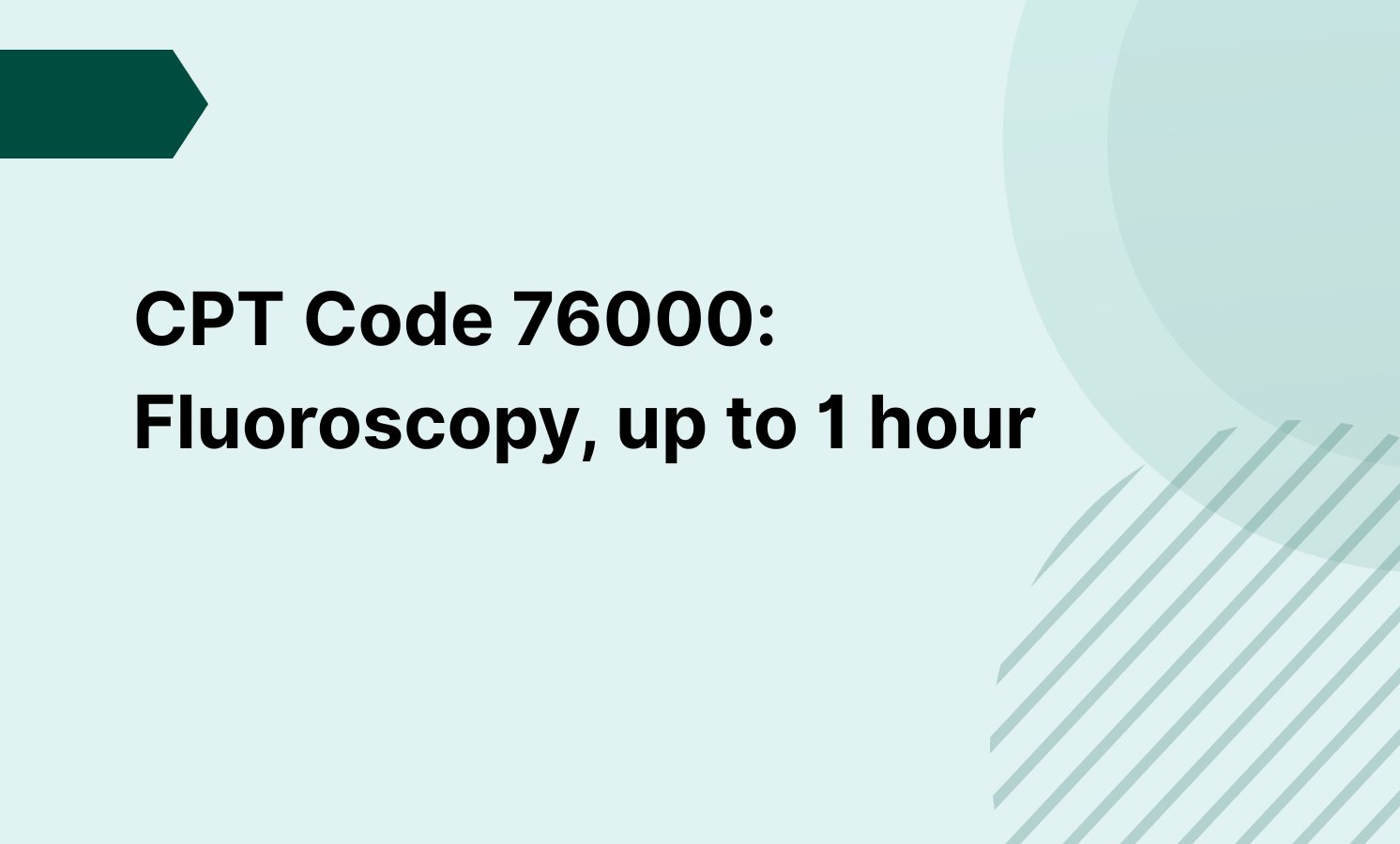 CPT Code 76000 image