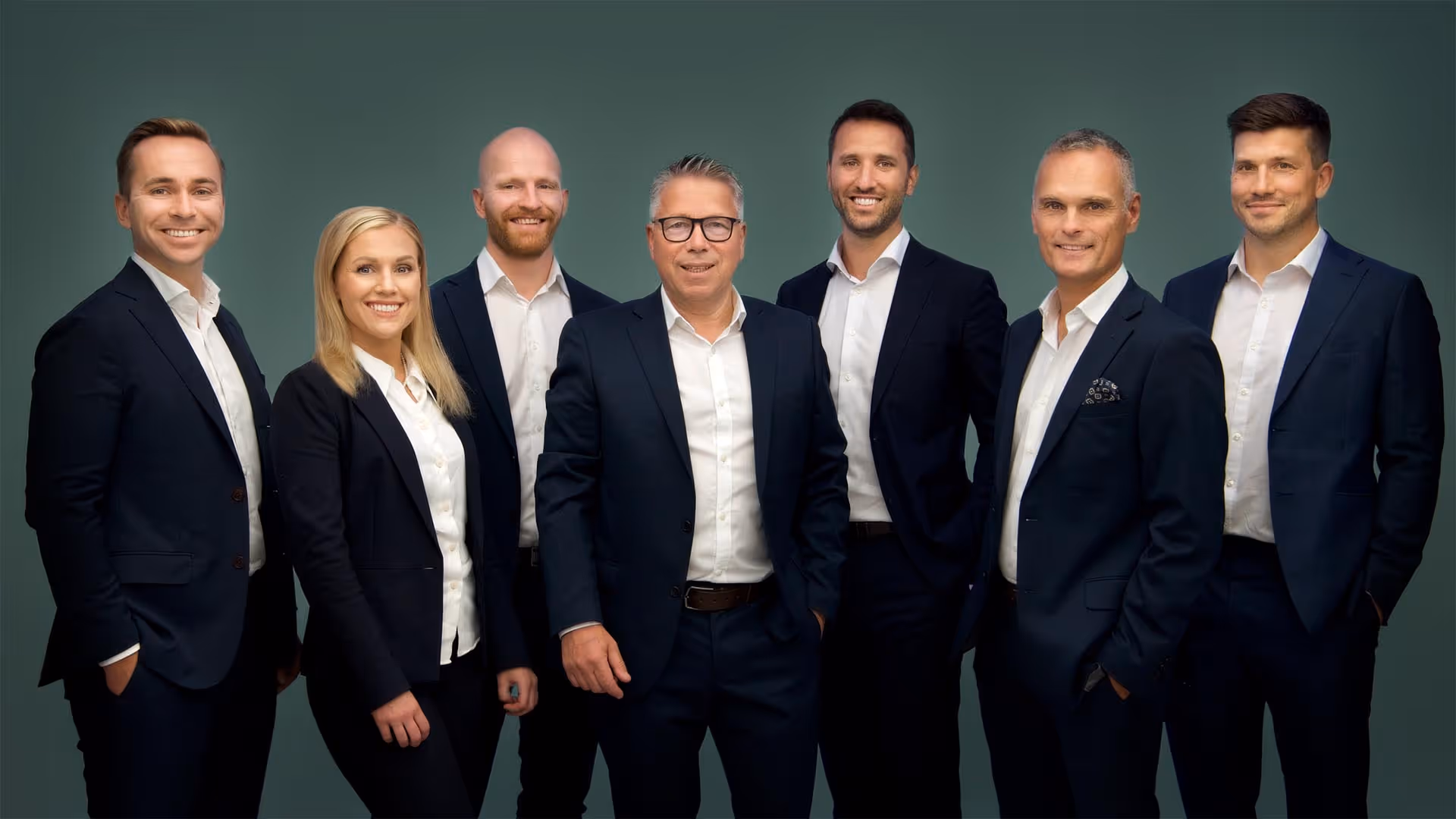 Teambilde av de ansatte i Tress Eiendom