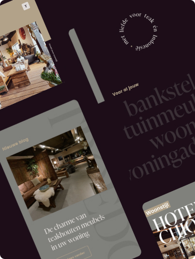 Troedoor, social media post met interieurfoto's