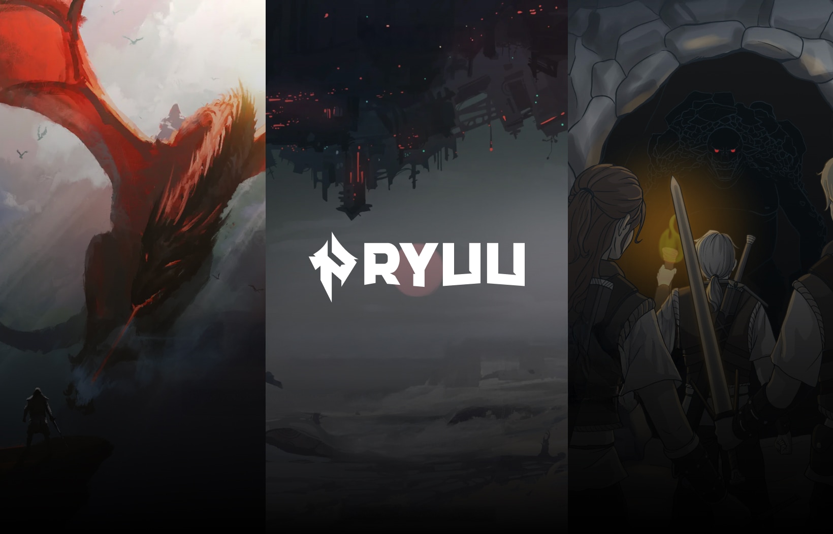 Hero image for RYUU portfolio page