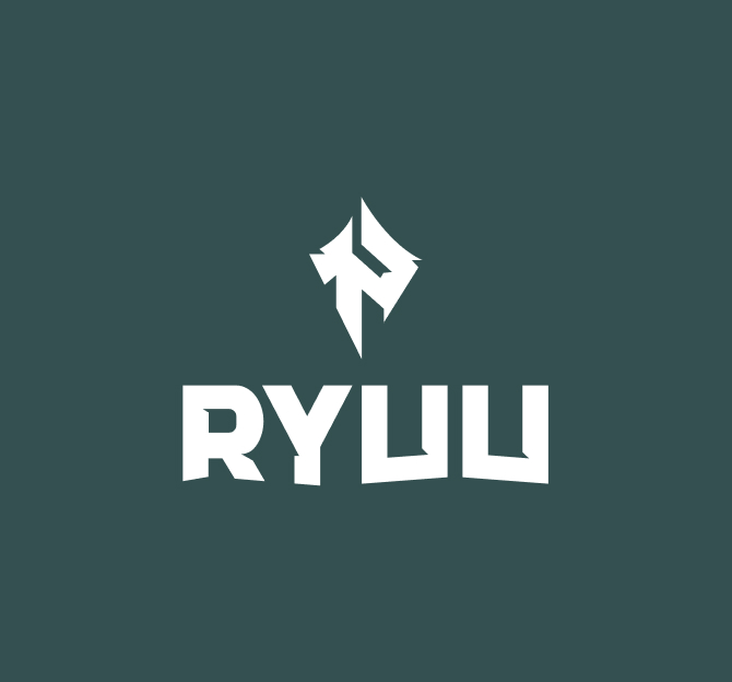 RYUU vertical logo