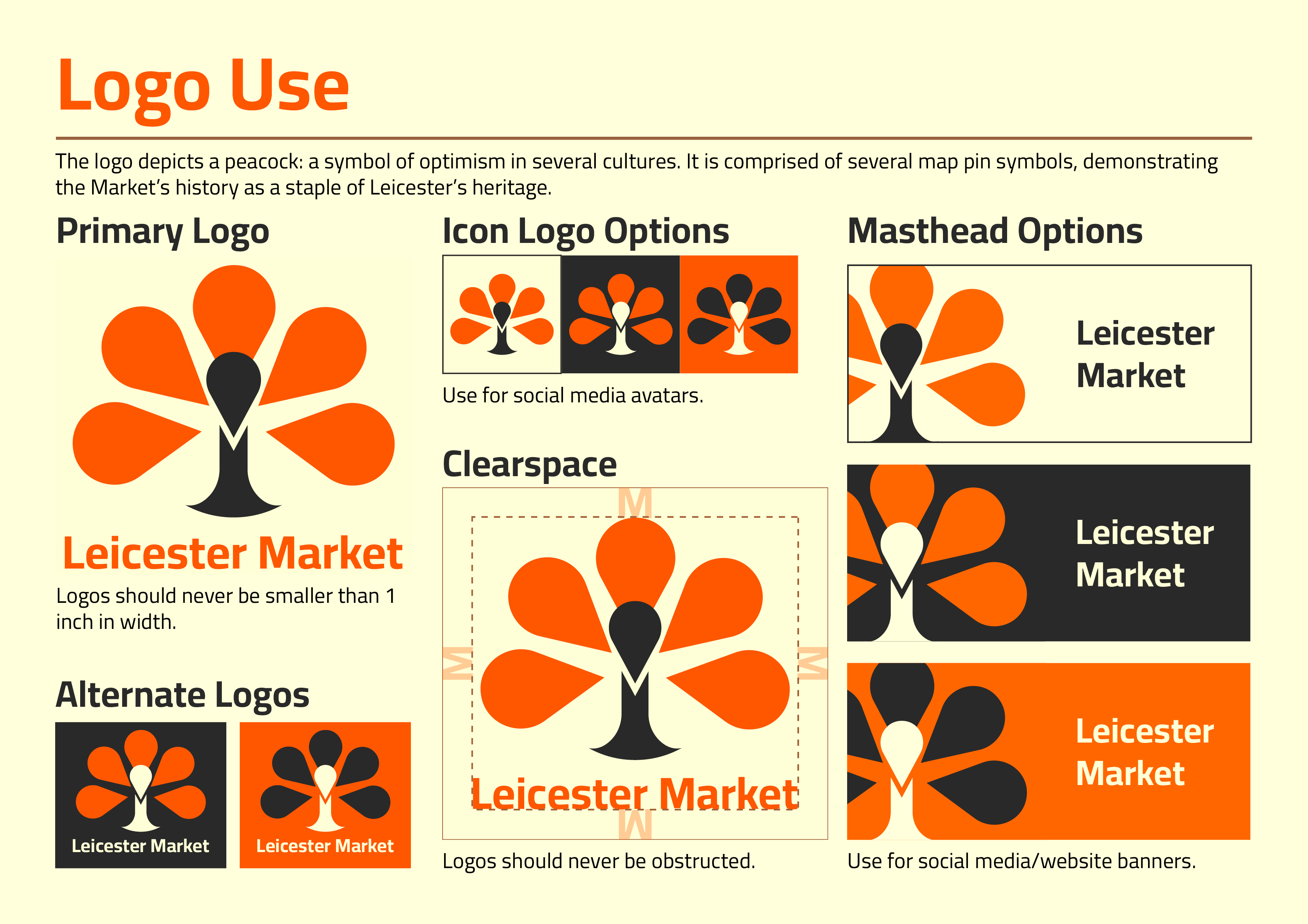 Logo usage guidance.