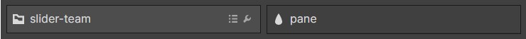 exemple de dossier spécifique à 1 niveau avec la classe slider-team_pane