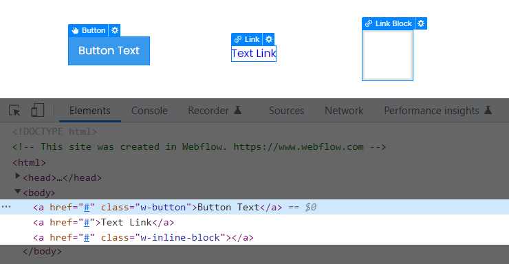 webflow acessibility