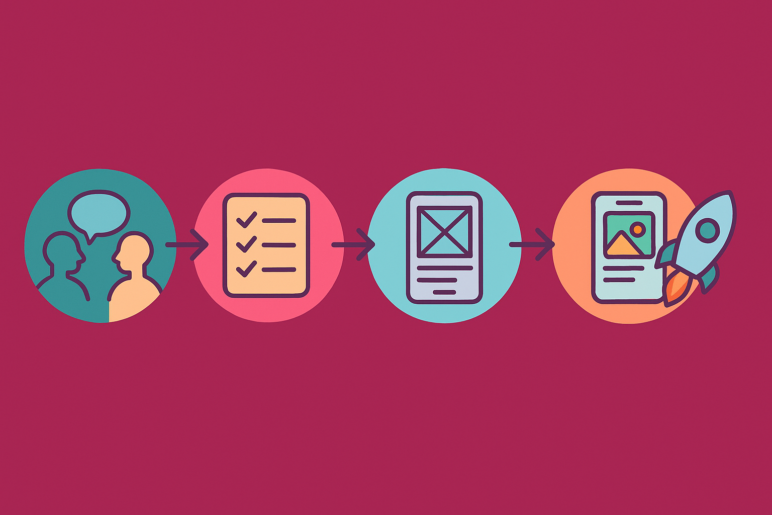 The 5-Step Journey: How Your App Idea Becomes Reality (Without Getting Lost Along the Way!)