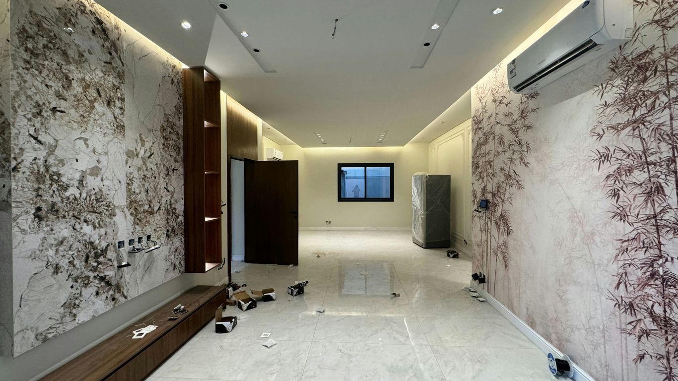 a room that has a bunch of items on the floor