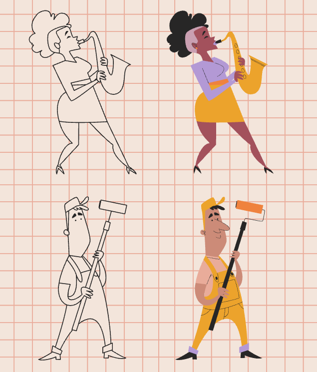 Character Design course by STEM for Others