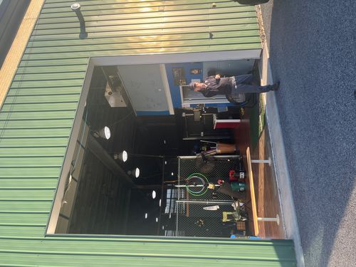 Batting cage facility