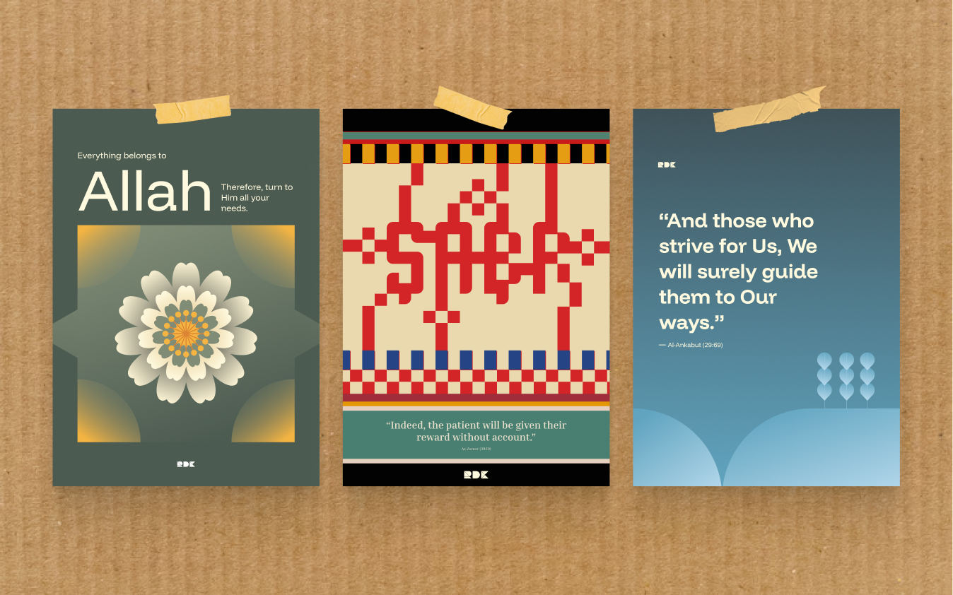 Qalb Project Posters