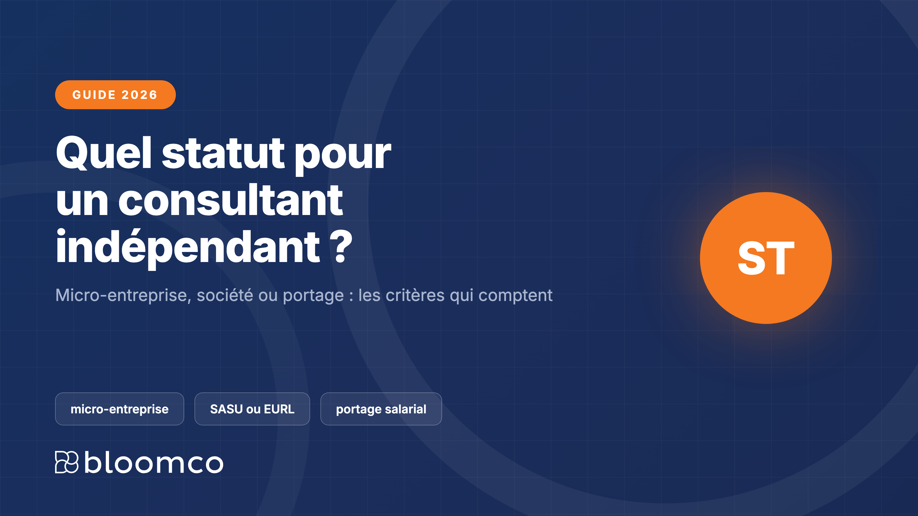 Quel statut pour un consultant indépendant ?