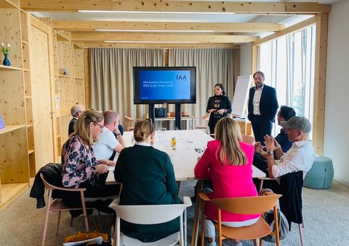 Das Team von easyESG mit den Workshop-Teilnehmer*innen