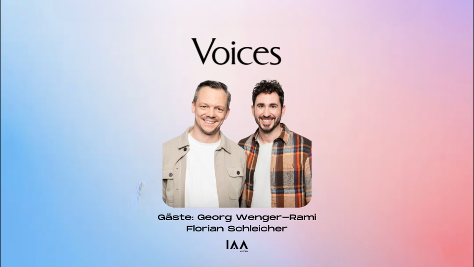 IAA Voices: Georg Wenger-Rami und Florian Schleicher