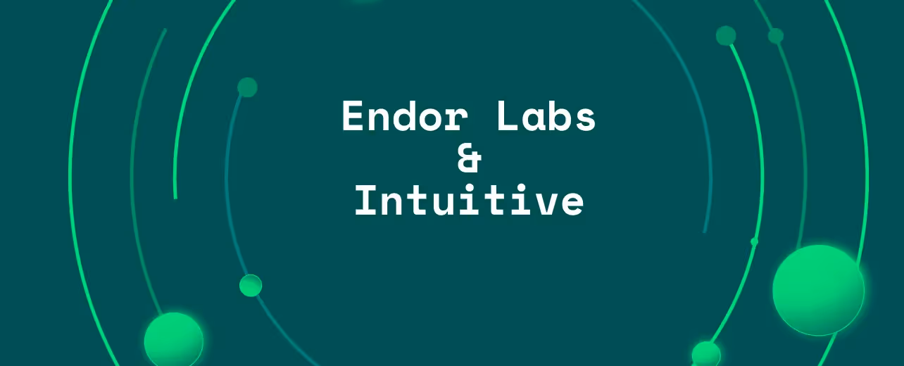 Endor Labs and Intuitive partner to help enterprises leverage open source software most securely and effectively