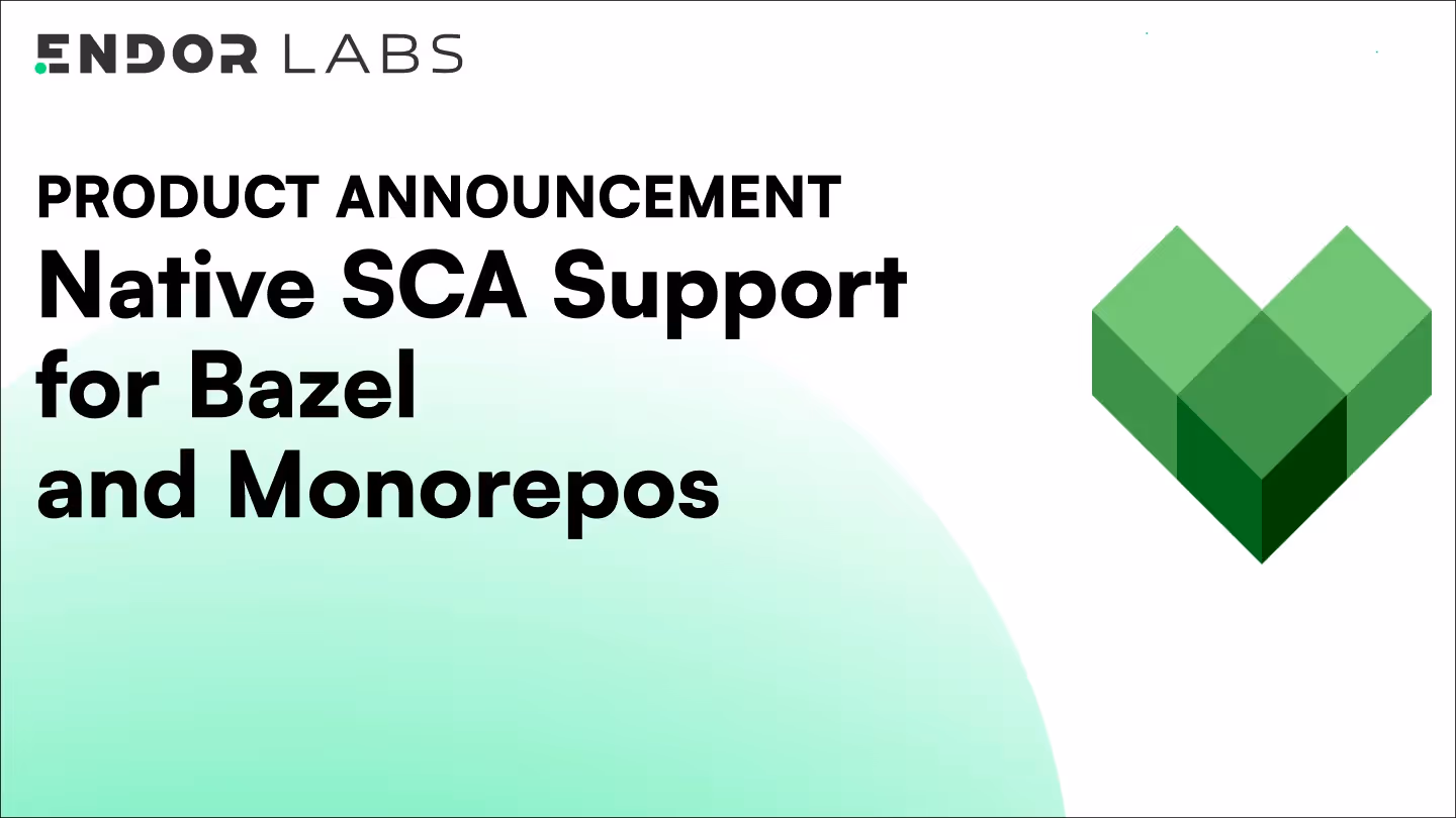 Introducing a Better Way to SCA for Monorepos and Bazel