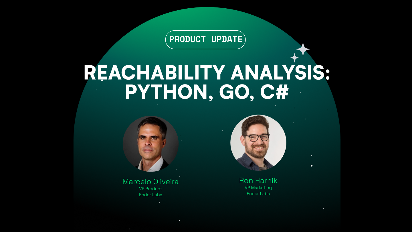 Introducing Reachability-Based SCA for Python, Go, and C#