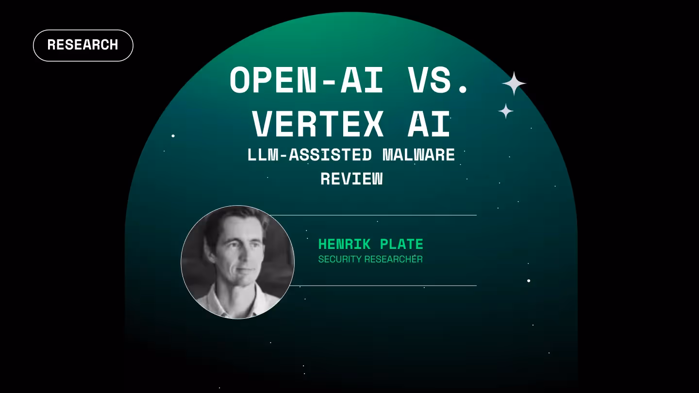 Reviewing Malware with LLMs: OpenAI vs. Vertex AI