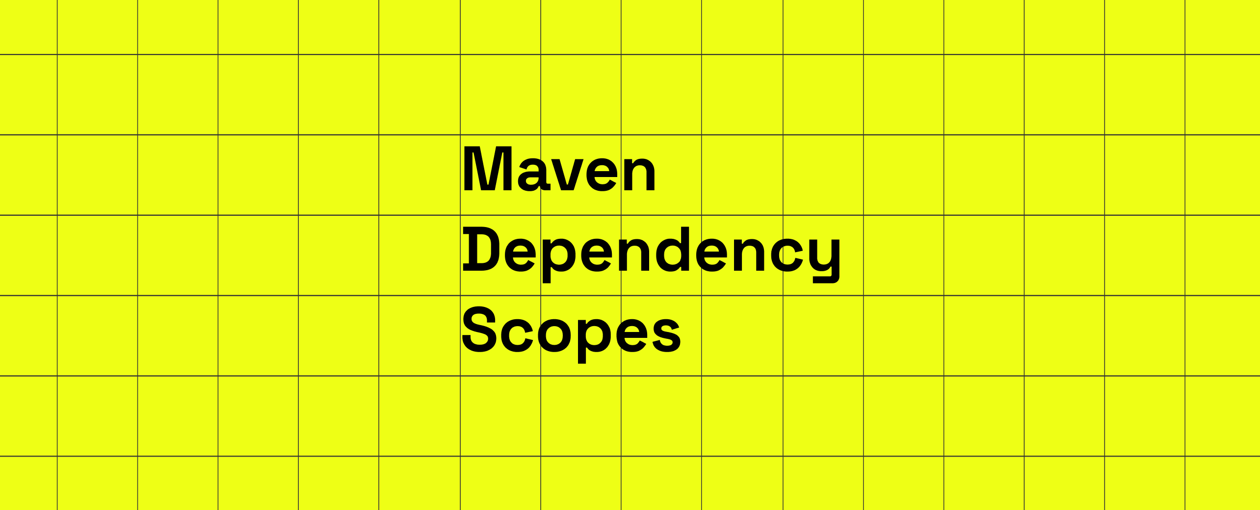 What are Maven Dependency Scopes and Their Related Security Risks?